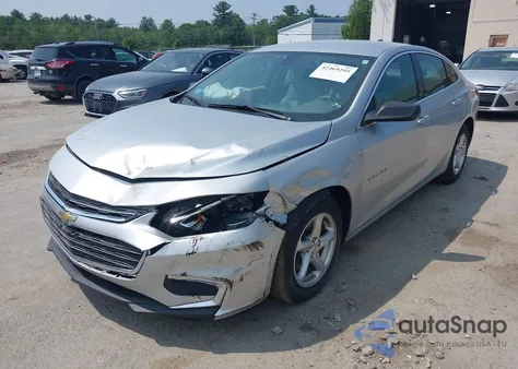 2017 Chevrolet Malibu Ls from USA, damaged, VIN 1G1ZB5ST8HF287577